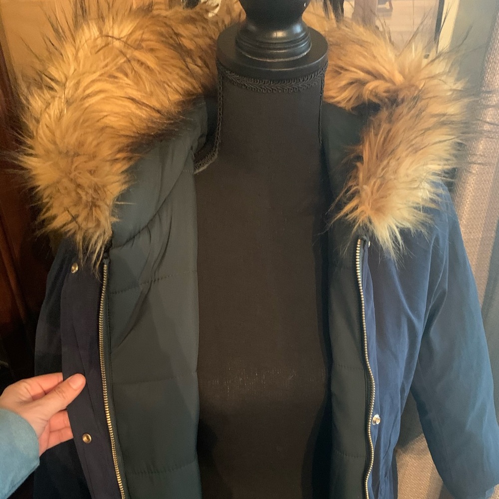 Reversible winter coat